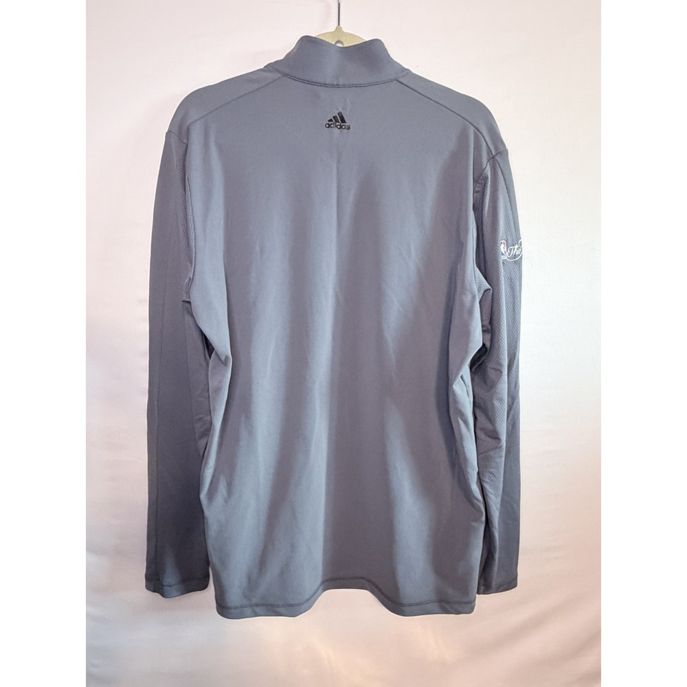 Adidas Golden State Warriors Sweatshirt Mens Large Gray Climalite NBA Finals - Picture 7 of 16
